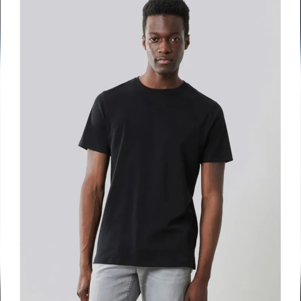 Robert Barakett T Shirt Short Sleeve Black Sz M Exc Condition